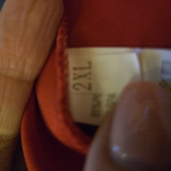 Red Cocktail Midi Dress With Zip Back - Picture 4 of 6